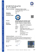 TUV MARK-IEC 60502-1